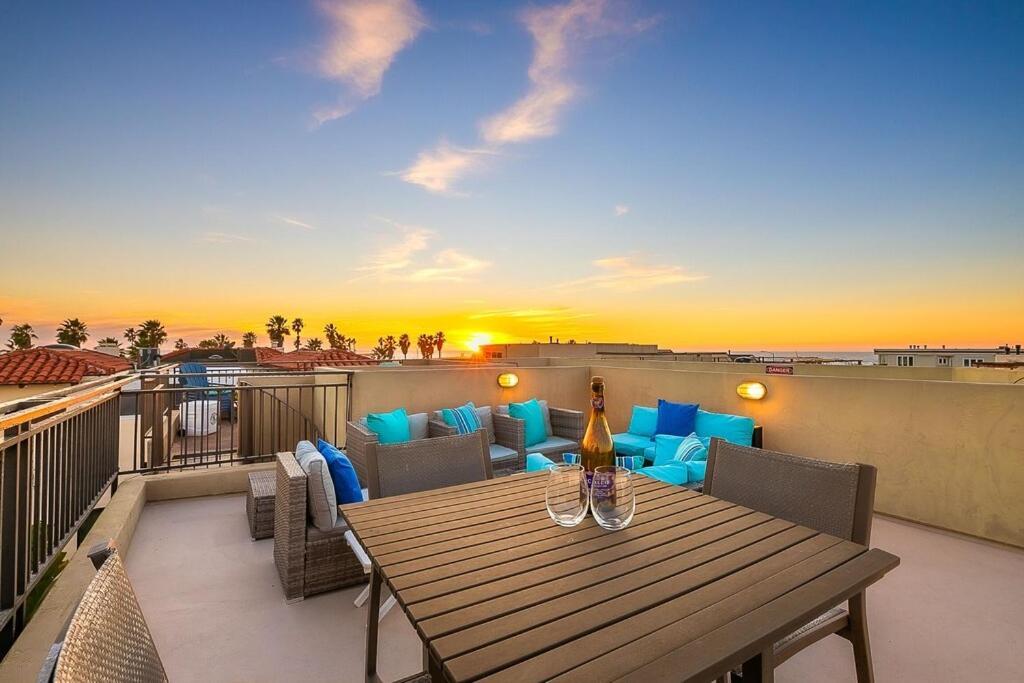 Stunning South Mission Home With Private Rooftop & Ocean Views! Сан-Дієго Екстер'єр фото